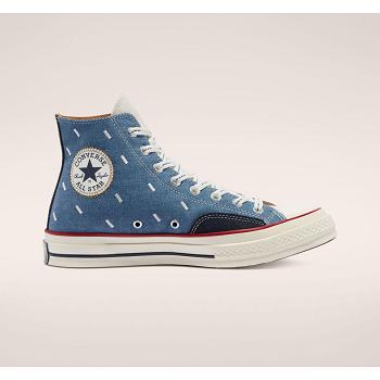 Converse Chuck 70 Indigo Boro Hi Modre - Panske Vysoké Tenisky